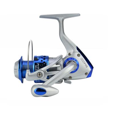 China SA1000-7000 Plastic Sliver Fishing Tackle Metal Blue Reel For Spinning Rod All Sea Fishing Rods for sale