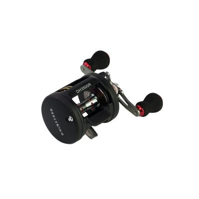 China Full Metal Round Metal Reel Lure Fishing Reel DH1000 3500 Baitcast for sale