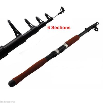 China Wholesale 2.1M /2.4M Carbon Fiber Fishing Rod Portable Telescope Adjustable Rod for sale