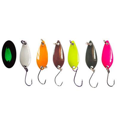 China Factory Wholesale Metal Sequins Spoon Groundbaits Freshwater Fishing Tackle Lures for sale