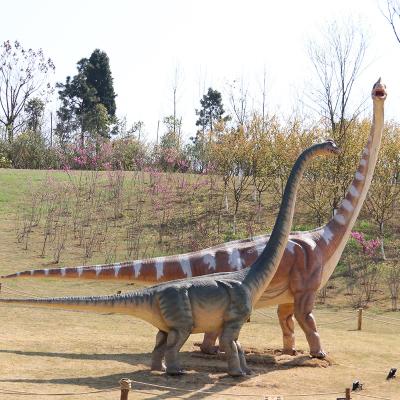 China Real Sense Silicon Rubber Skin Animatronic Robotic Dinopark Dinosaurs for sale