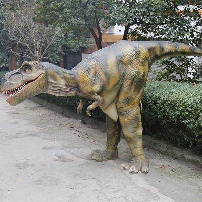 China Real Sense Adult Amusement Park Walking Realistic Moving Dinosaur Costumes for sale