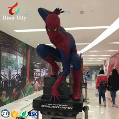 China High Quality Fiberglass FRP Spiderman Life Size Statue LCDYRW1202102 for sale