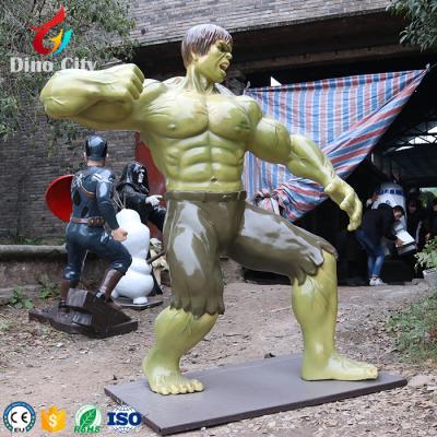 China China Large Life Size Carcass Resin Fiberglass Superhero Statue for sale