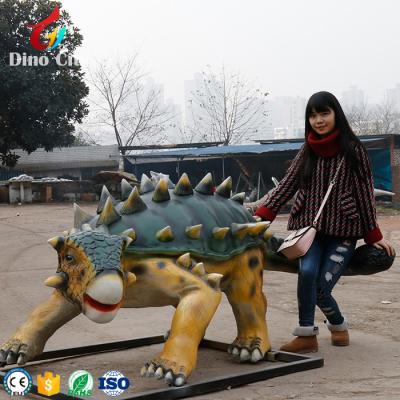 China High Sense Realistic Real Resin Fiberglass Life Size Dinosaur For Park for sale