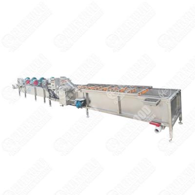 China Farm Brush Washing Machine Fruit And Vegetable Fruit Peeler Machine Drying Machine Fruit for sale