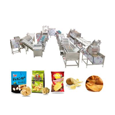 China 100kg/h pringles potato chips complete production line for sale