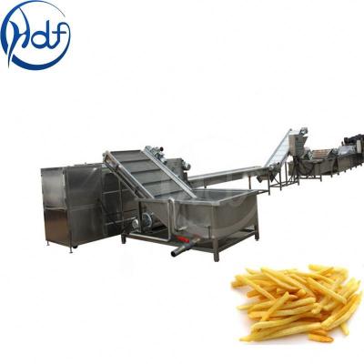 China 300kg/h 500kg/h 1000kg/h frozen french fries making machine french fries production line processing machines for sale