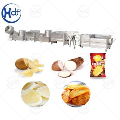 China Automatic French Fries Potato Production Line Production Lines And Fries Half Fried French Fries Production Plant for sale