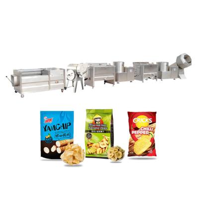 China Potato Chips Production Line Price For Sale Finger Fries Production Machine Line Semi Auto Potato Chips Line for sale