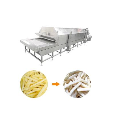 China Semi-automatic Frozen French Fries Processing Line Automated French Fry Production Equipment French Fries Maker Production Line for sale