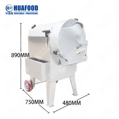 China MS Carrot Onion Cutting Machine For Food Processing Three-dimensional Vegetable Dicing Machine Tomato Processing Machine for sale