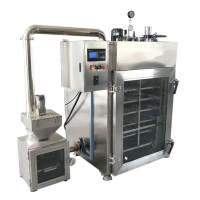 China Plastic Hot Dog Smoking Fully Automated Small Filler Sausage Making Machine Price Made In China for sale