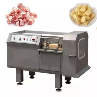 China kebab knife shawarma Restaurant Fresh Meat Cube Cutting Machine Hotels use for sale