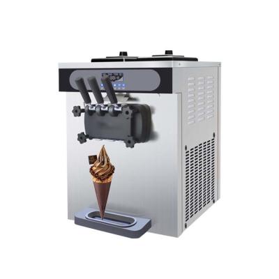 China Hot Sale Commercial Ice Cream Machine 2+1 Flavors Ice Cream Stick Machine Ice Cream Machine Maker for sale