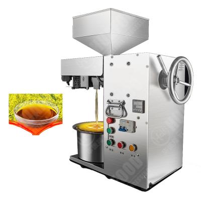 China Middle Commercial Scale Automatic Flaxseed Soybean Peanut Coconut Sesame Oil Maker Oil Press Machine for sale