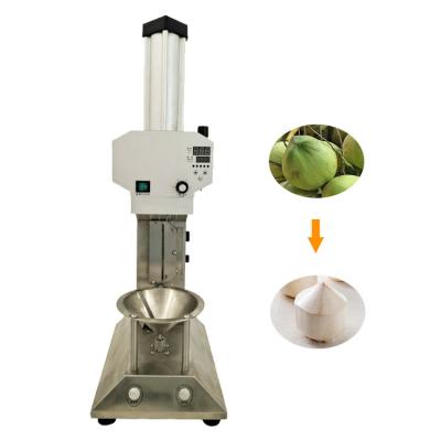 China Fresh Green Coconut Opening Machine Tender Coconut Cutter Opener Tools For Opening Commercial Coconut Cutting Machine for sale