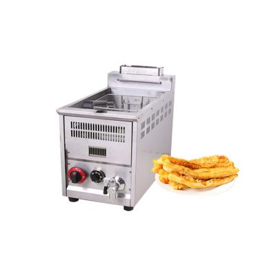 China high quality pressure 8l gas deep fryer machine small fryer chicken gas deep for sale