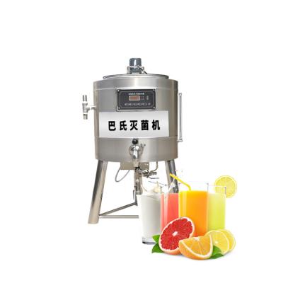 China New Design Mini Milk Pasteurization Machine 100 200 300 Litres Batch Small Milk Juice Small Batch Pasteurizer Machine Price for sale