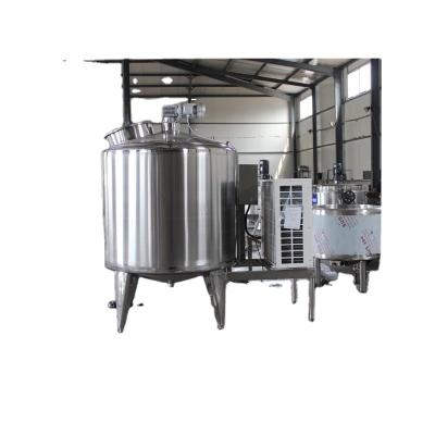 China Stainless steel 1000 liter milk cooling tank 1000L fresh milk receiving storage tank 1000 l cooler tanks cheap price for sale for sale