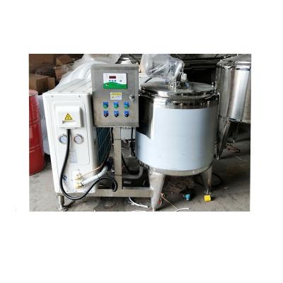 China Stainless Steel Milk Cooler Bulk Milk Cooler horizontal milk cooling tank for sale