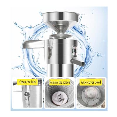 China Chinese Commercial Tofu Soymilk Soya Soy Bean Curd Soybean Milk Grinder Grinding Making Machine Maker for sale