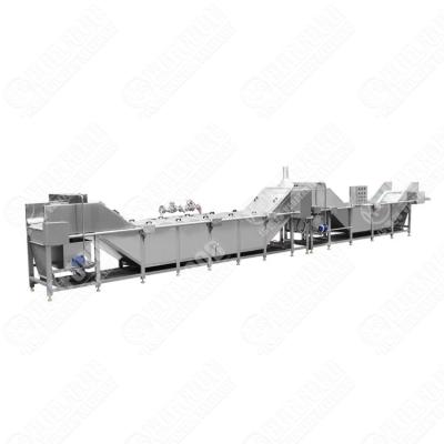 China Automatic Dried Ginger Washing Cutting Blanching Drying Machine Ginger Powder Production Line for sale