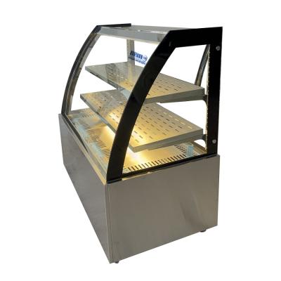 China New warming showcase food warmer food showcase warmer display for sale