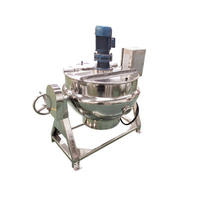 China Jacketed Kettle Series 30L Industrial Automatic Mixer Food Processing Machinery Equipment Machine With Agitator for sale