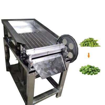 China Industrial Green Bean Shelling Machine Green Peas Shelling Sheller Machinery Green Fresh Pea Soybean Broad Mung Bean Skin Peeler for sale