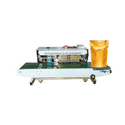 China vertical style sealing machine plastic bag shrink sleeve seaming machine continuous band sealer for sale