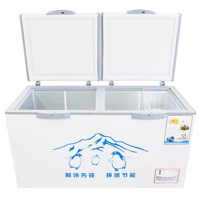 China Sliding Glass Door Chest Freezer Commercial Supermarket Island fridges and deep freezers For Frozen Food / Grocery Store Fridge for sale