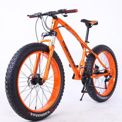 China China steel factory sell wholesale fat tire bicycle for men 26 inch fat bike for sale