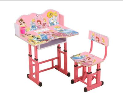 China Environmental protection dish high quality manufacturers for children learning table primary school writing seat set for sale