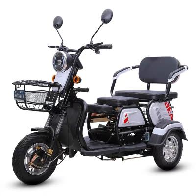 China New design double passenger electric tricycle passenger use for passengers or electric cargo electric bike for elder people for sale