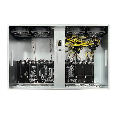 China Server Case Rig Case Box 8 GPU pro/b85/b75 graphics card motherboard 8gpu 847 workstation machine chassis for sale