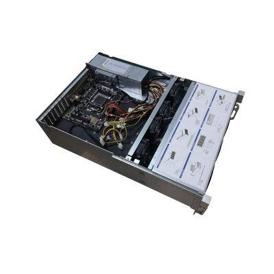 China T=1.2mm Eco-Friendly 4U Server Rackmount Case with Light Guide SATA/SAS Drive Bay, Mini SAS /SATA Connector for sale