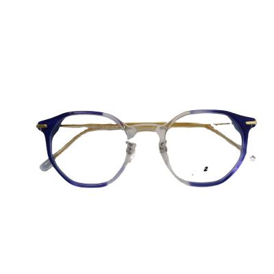 China New Fashionable Women Men Single Vision Metal Eye Glass Unisex Optical Frames for sale