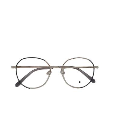 China Hot Selling Single Vision Fashion Titanium Frames Custom Optical Glass Frame Eyeglasses Glasses for sale