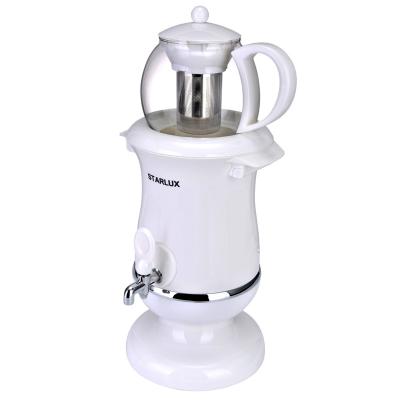 China Keep 2022 New Kitchen Appliances 2.5L+1.2L Hot Water Heater Custom Logo Tea Boil Black Plastic Body 1800w Electric Kettles for sale