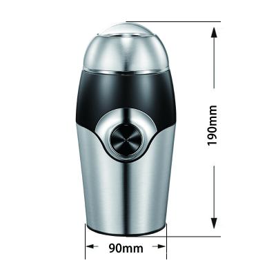 China Household Mini Stainless Steel Burr Espresso Portable Coffee Bean Commercial Manual Coffee Grinder for sale