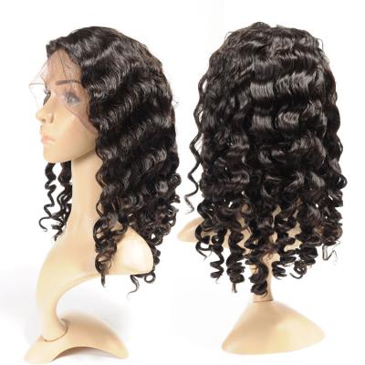 China Wholesale Silky Straight Wave Hair Full Lace Wigs For Black Women, Free Lace Wig Hair Samples, Natural Women Hair Wig For Men Price for sale