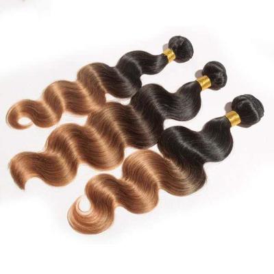 China Cheap Brazilian Body Wave Cuticle Aligned Raw Virgin Ombre Hair Extensions for sale