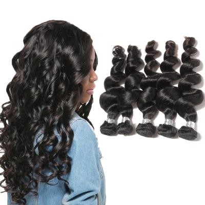 China Brazilian Loose Wave Hair Top Grade Fast Delivery 100% Real Human Hair Unprocessed Wig, Virgin Cuticle Aligned Hair for sale