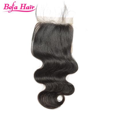 China Natural Wave Hair Body Wave Hair Piece Lace Closure Natural Wave, Body Wave for sale