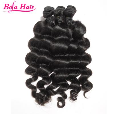 China Loose Wave Fashional Stretch No Shedding No Synthetic No Tangle Haar Extensions Echthaar for sale