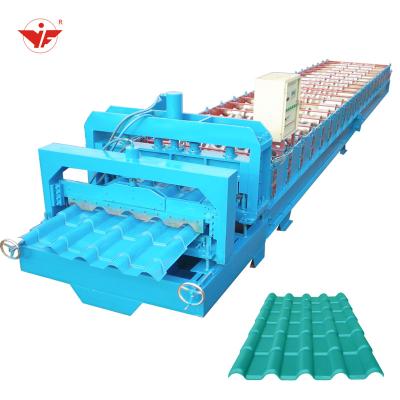 China Building Material Shops 2020 Corrugated Roller Shutter Door Sheet Metal Roof Making Machine for sale