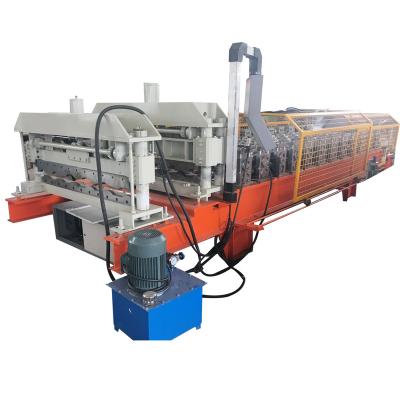 China ROOF Color Gloss Steel Corrugated Roof Roll Forming Machine for sale