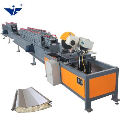 China Building material shops shutter door and door frame steel profile fiber shutter door making machinery for sale