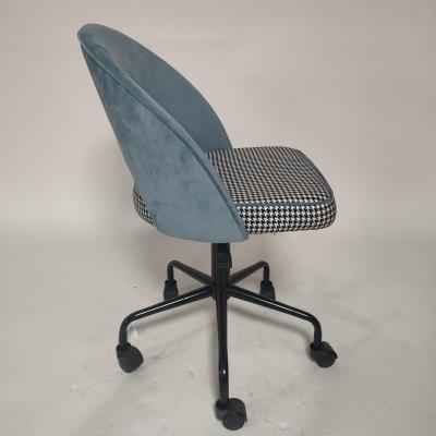 China Velvet (Height)Adjustable Modern Commercial Frame Furniture Cheap Gaming Desk Chairs For Office for sale